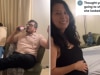 Husband's genius sleep hack for pregnant wife
