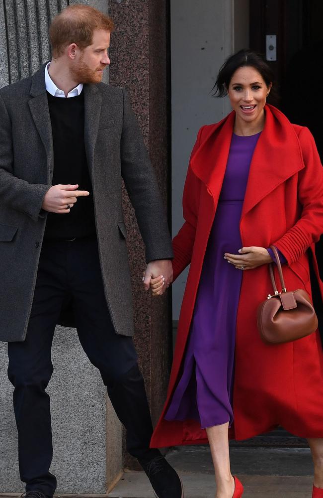 The royal couple are proud parents of a baby boy. Picture: Paul Ellis/AFP