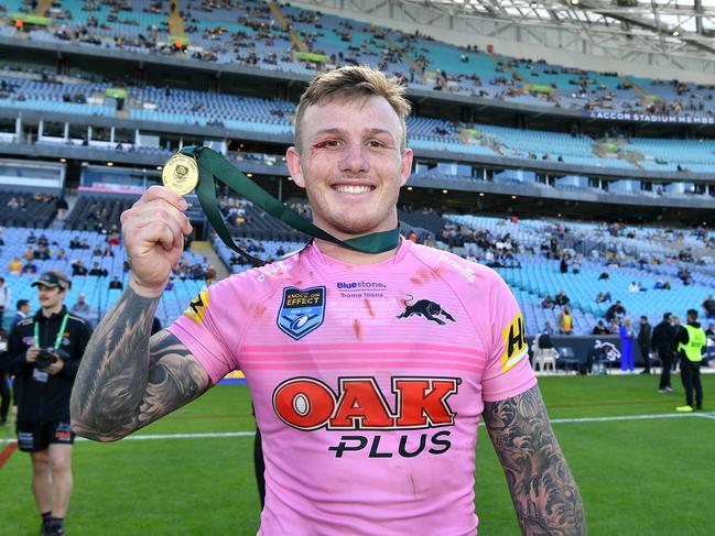 New recruit J'maine Hopgood was named Man of the Match after Penrith’s win over Norths Devils in the 2022 State Championship match.