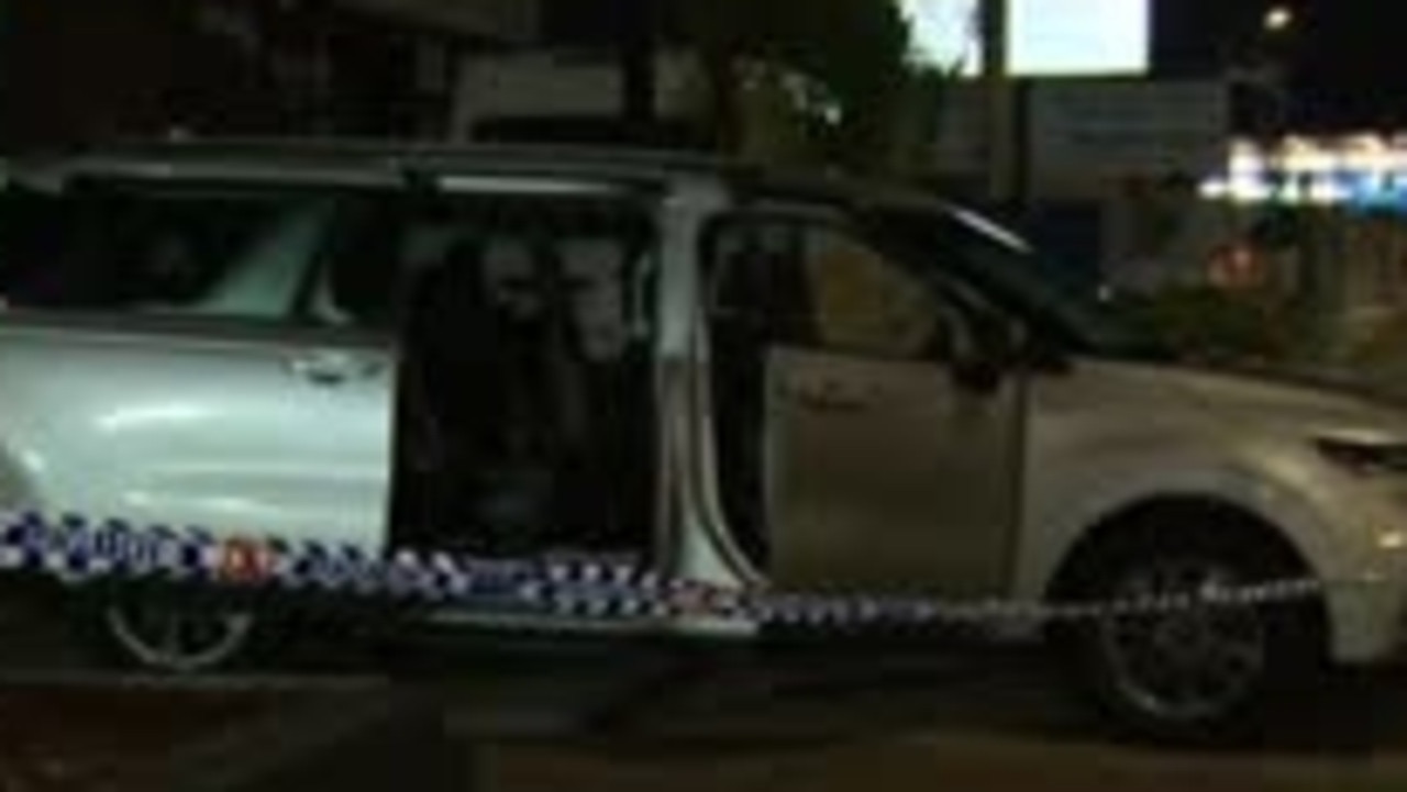 Men stabbed, assaulted inside van