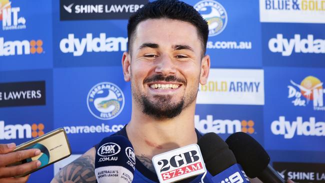 Nathan Peats faced the media on Tuesday and admitted his uncertainty over his future.