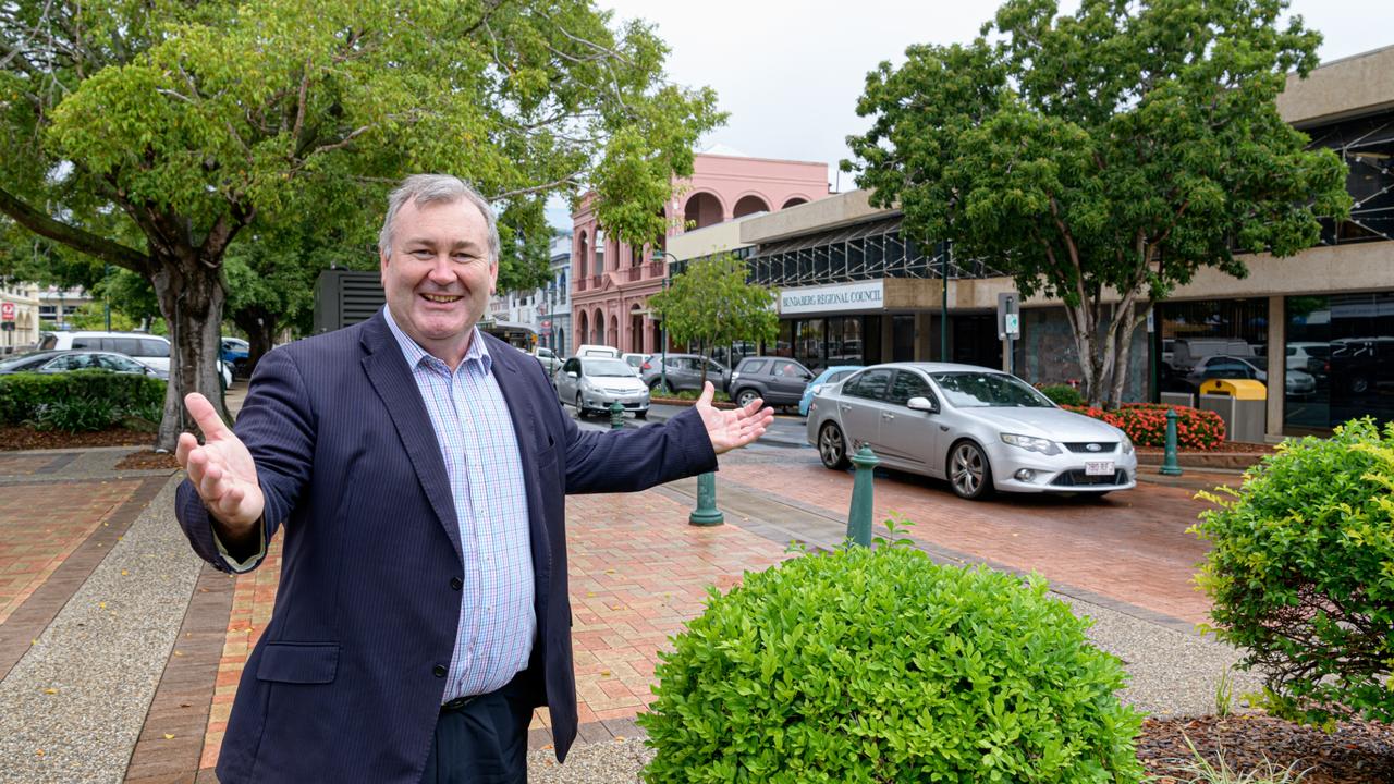 Jack Dempsey will run to retain his sat as mayor of the Bundaberg Regional Council. Photo Paul Beutel