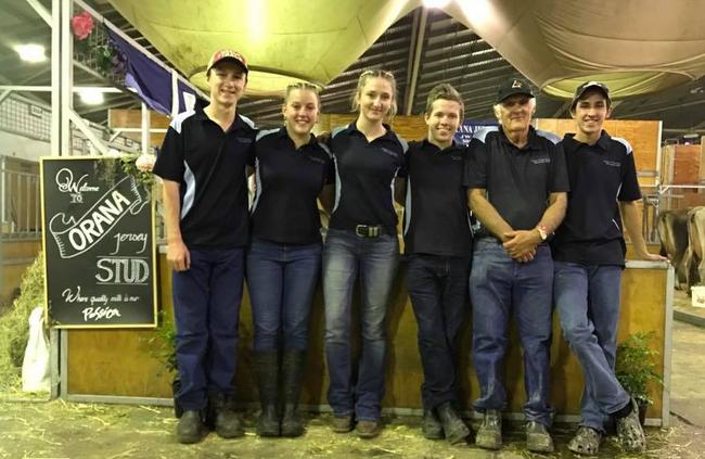 The team at Orana Jersey Stud. Picture: Facebook