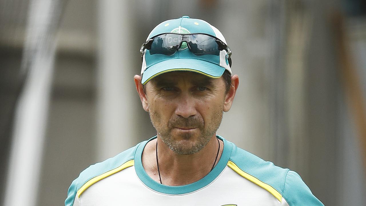 Australia head coach Justin Langer.