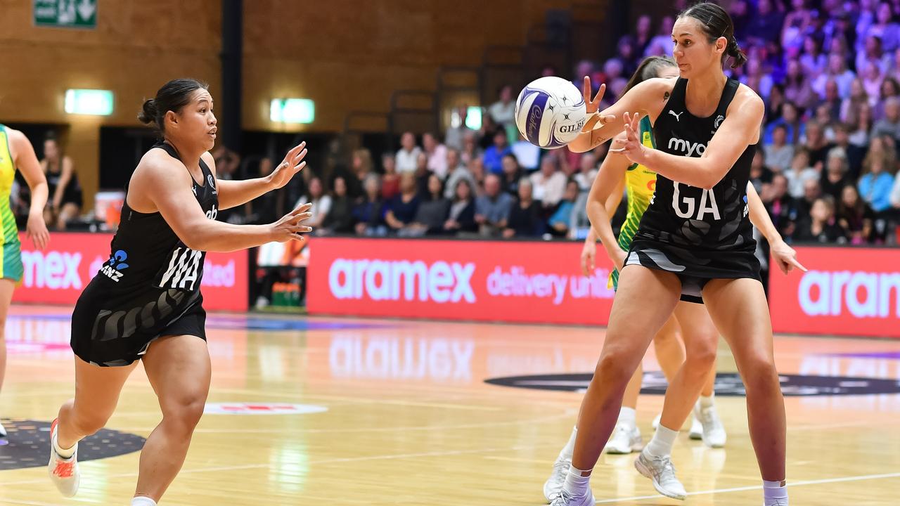 Peta Toeava (left) continues to be overlooked for the Ferns. Picture: Getty Images