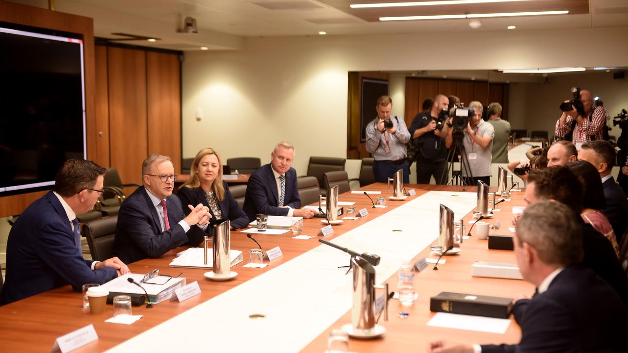 Prime Minister Anthony Albanese will meet with state and territory leaders on Wednesday to progress solutions to resolve the country’s housing crisis. Picture: NCA NewsWire / John Gass