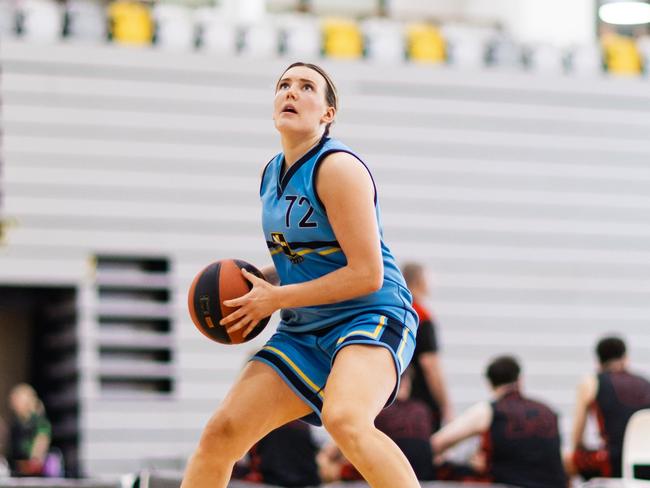 Sienna Lehmann at the Basketball Australia Schools Championships. Picture: Taylor Earnshaw