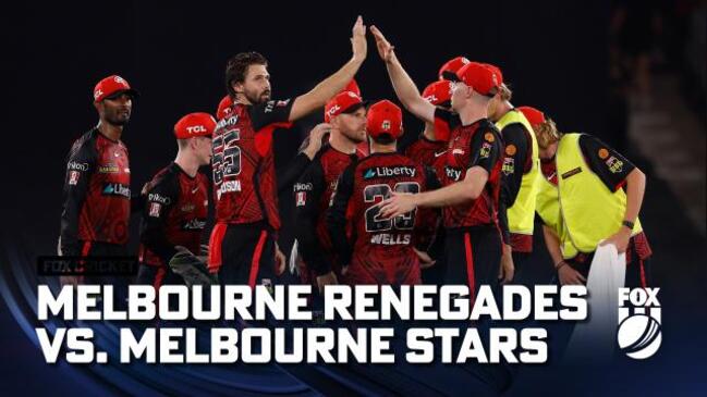 Melbourne Renegades vs. Melbourne Stars: Match highlights