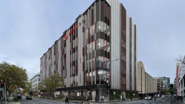 NextDC's proposed $100m data centre on Pirie St. Picture: Supplied