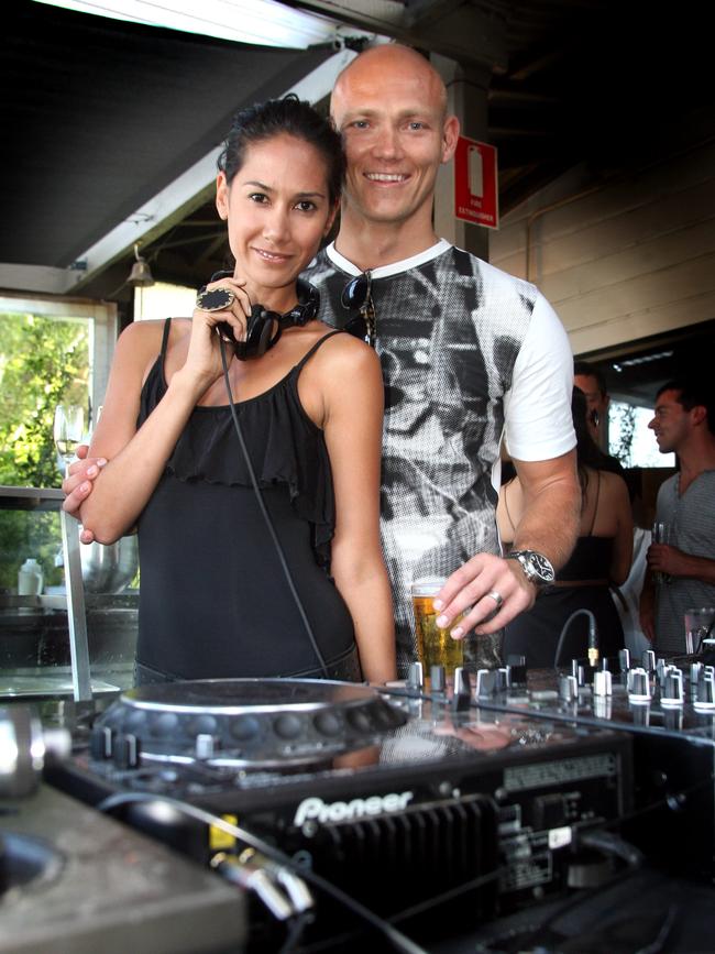 Boxing Day Belta at the Metz in Sandy Bay with guest DJ Tasmania's other princess Lindy Klim, visiting her family in Hobart with her husband swimming champion Michael Klim.