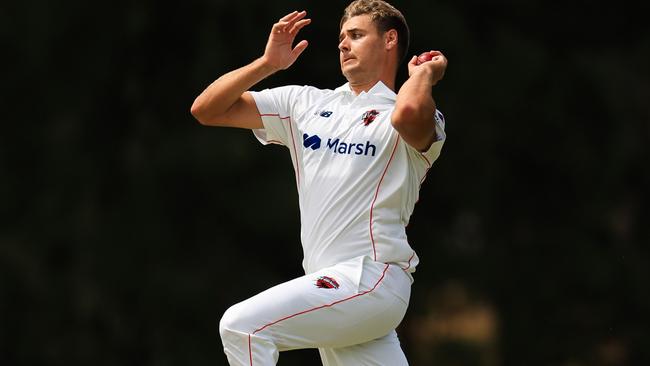 Spencer Johnson in action for the Redbacks. Picture: Mark Evans/Getty Images