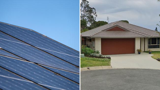 A Cooroy couple allege their solar panels suffered fire damage due to faulty batteries, causing more than $500,000 in damages.