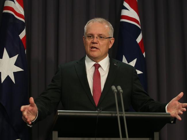 Treasurer Scott Morrison said the report was a wake-up call for every director in the country. Picture: Kym Smith