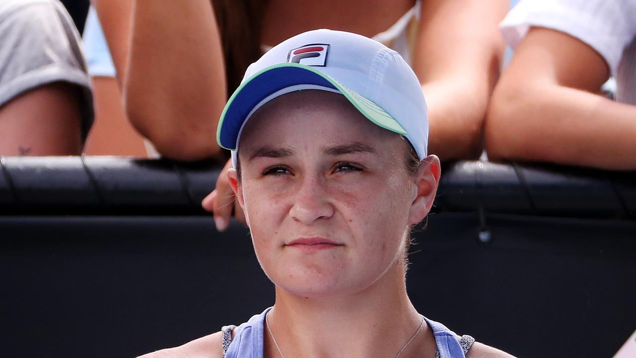 Off the court Barty falls behind Naomi Osaka and Serena Williams.