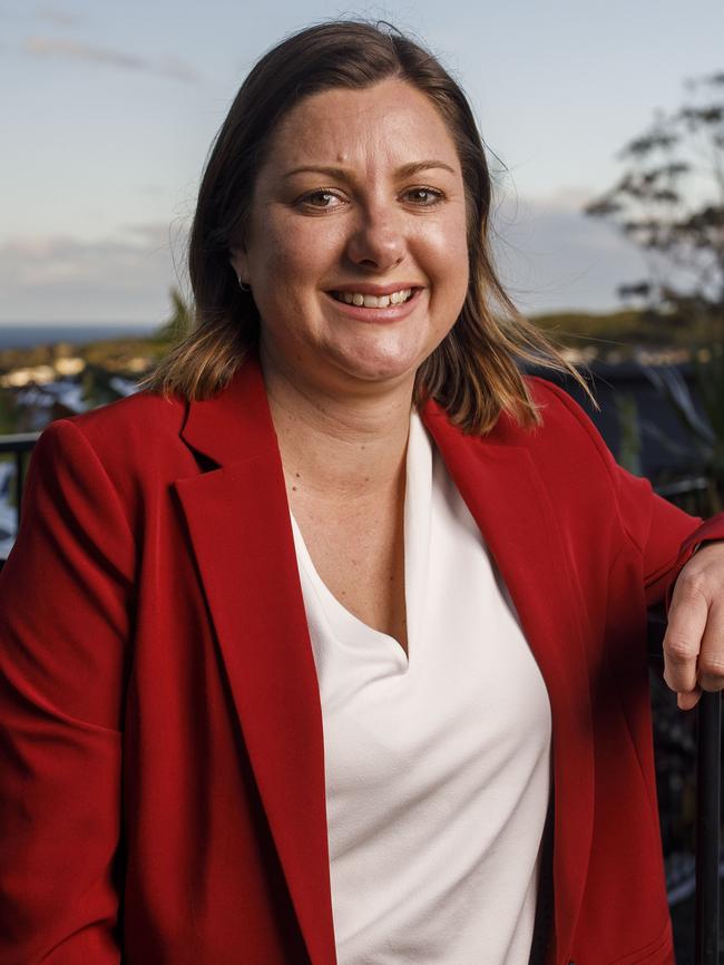 Labor’s Kristy McBain. Picture: Sean Davey