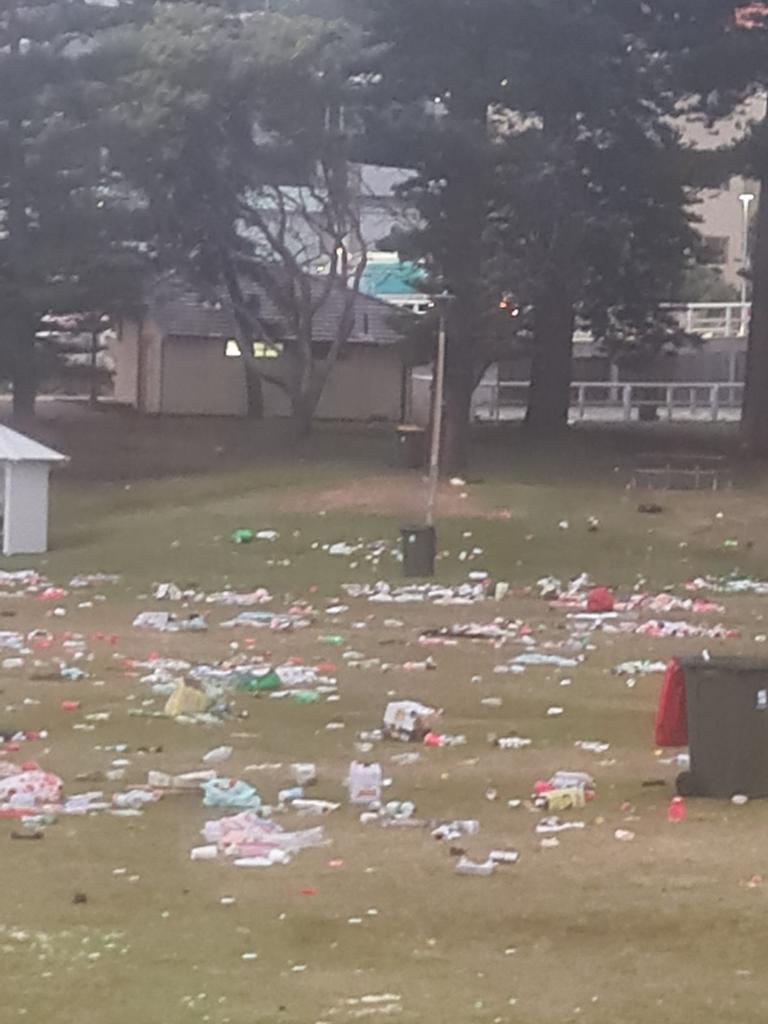 Ugly double standards after Bronte Beach trashed following Christmas party