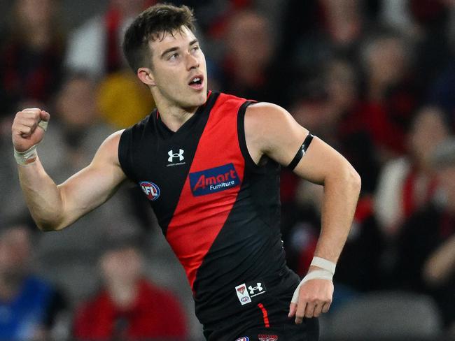 Zach Merrett put on a clinic early. (Photo by Quinn Rooney/Getty Images)