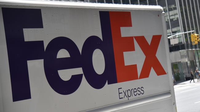 Damien Lee Kennedy was arrested after trafficking fantasy delivered to his neighbour by a FedEx driver. Picture: AFP