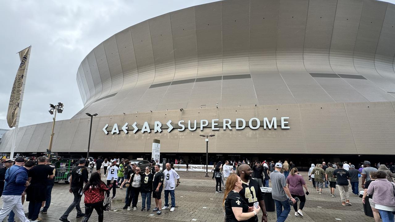 The Superdome is something special. Photo: Andrew McMurtry