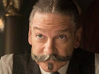 Kenneth Branagh as Hercule Poirot in the 2017 movie Murder on the Orient Express.