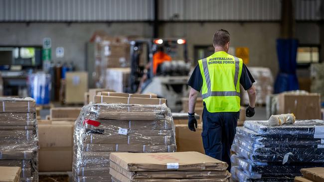 Border Force HQ has uncovered large shipments of illegal tobacco coming into Victoria Picture: Jake Nowakowski