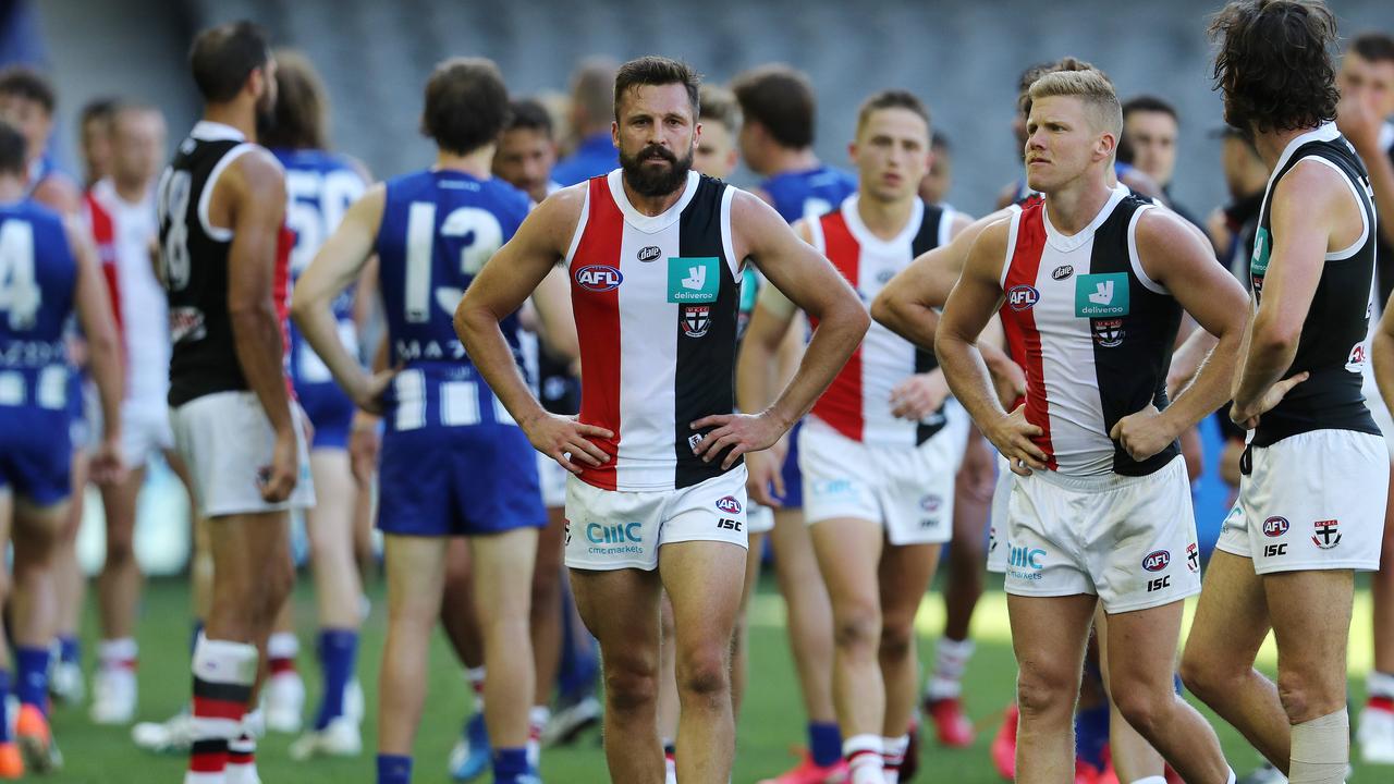 St Kilda lost to North Melbourne in Round 1. Photo: Michael Klein