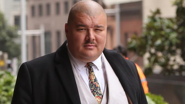 The Aussie Cossack Simeon Boikov pictured outside Downing Centre Courts, Sydney CBD. Picture: NCA NewsWire/Damian Shaw