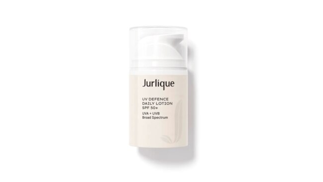 Jurlique UV Defence Daily Lotion SPF 50+ 50ml, $55 from jurlique.com.au