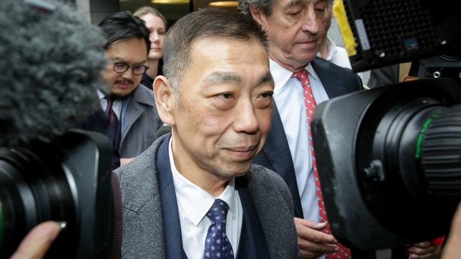 Former Labor MLC Ernest Wong was photographed leaving the ICAC this week. Picture: Liam Driver