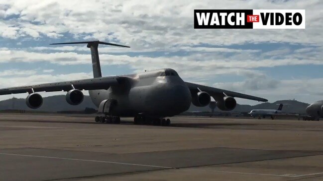 Chinook helicopters arrive in Townsville