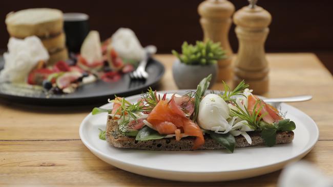 Breakfast at Freja's Wilston. Picture: Mark Cranitch