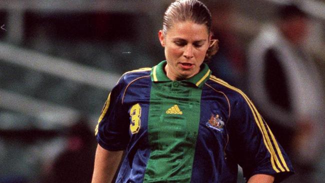 Bridgette Starr represented the Matildas 55 times over the course of her career. Adam Pretty/ALLSPORT