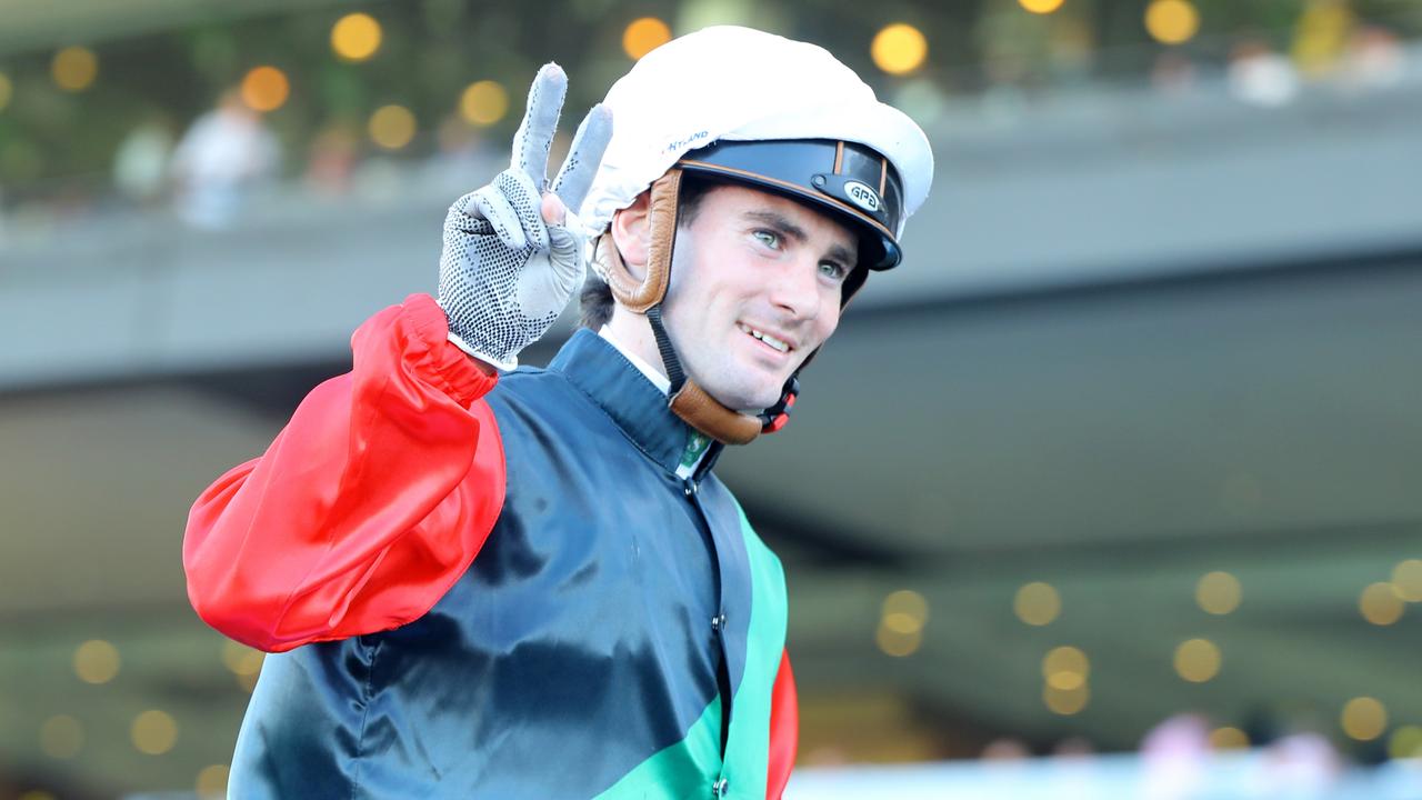 Apprentice jockey Tyler Schiller claimed his first Group 1 victory last week with Mariamia in The Galaxy. Picture: Jeremy Ng/Getty Images