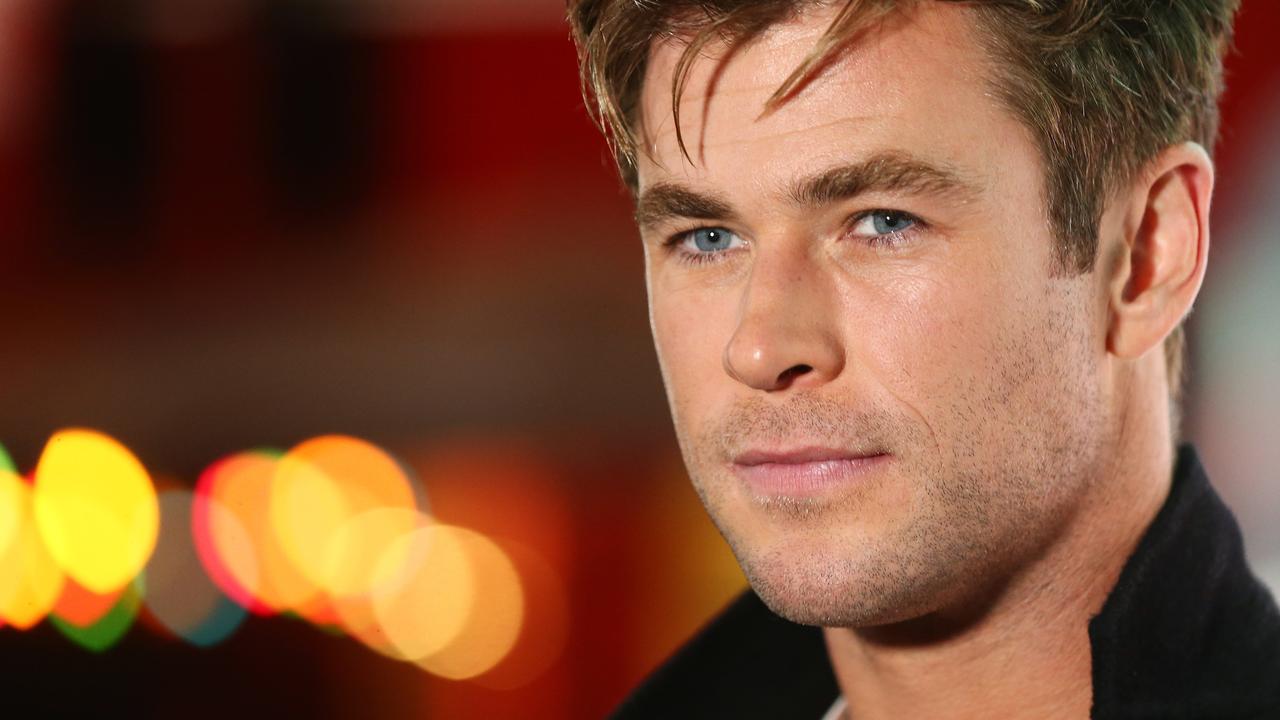 Australian actor Chris Hemsworth. Picture: AAP