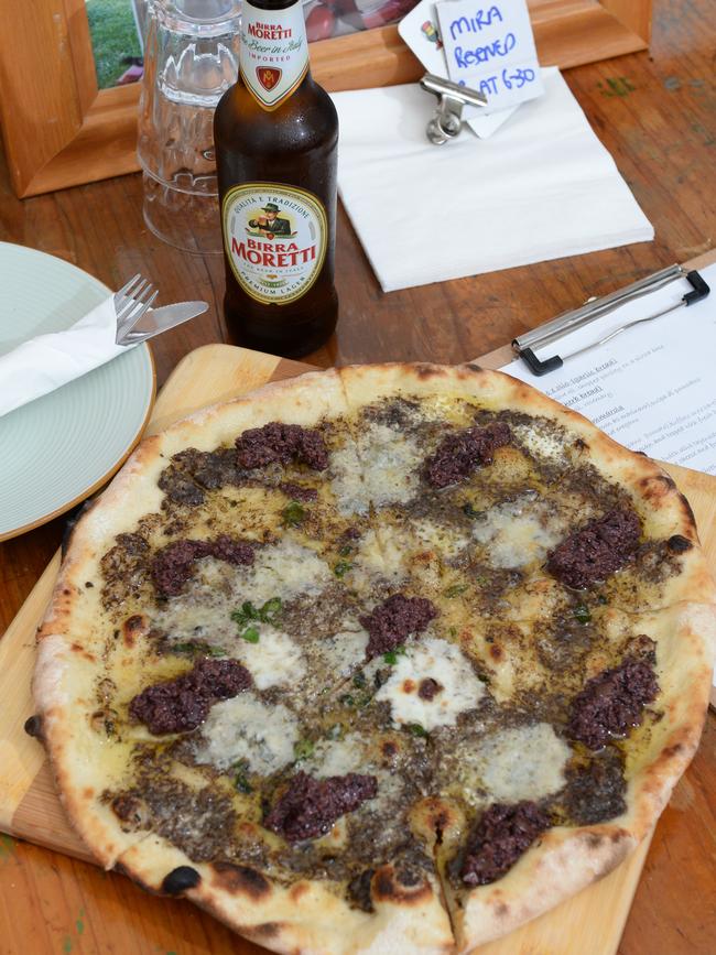 Wood Oven Gourmet offers speciality pizzas. Picture: David Cronin