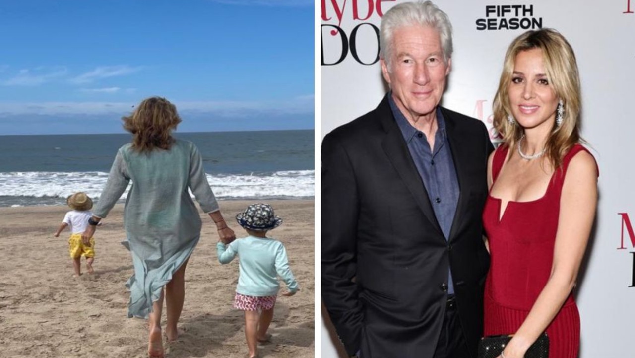 Richard Gere’s rare family pics with much-younger wife