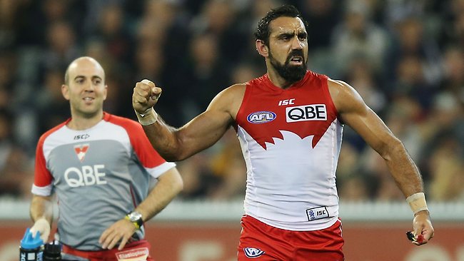 Adam Goodes Shows Why Hes The Greatest Aboriginal Player In The History Of The Game Herald Sun 6668