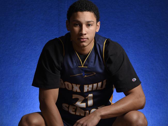 Ben Simmons had the drive to succeed at a young age. Picture: Andy Brownbill