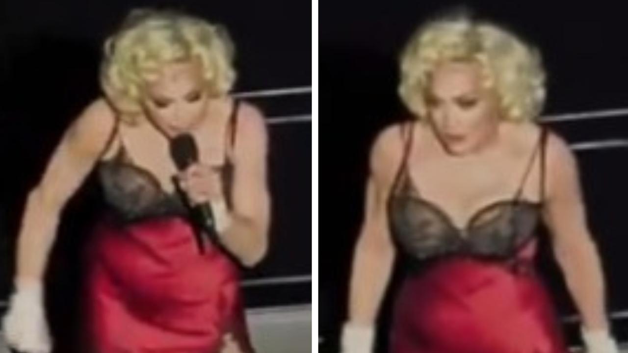 Madonna lost her temper at her latest show.