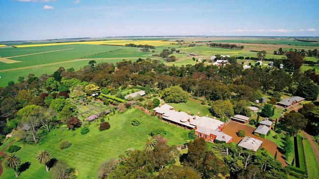 Prized property: Banongill Station at Skipton in Victoria, owned by Laguna Bay Pastoral.