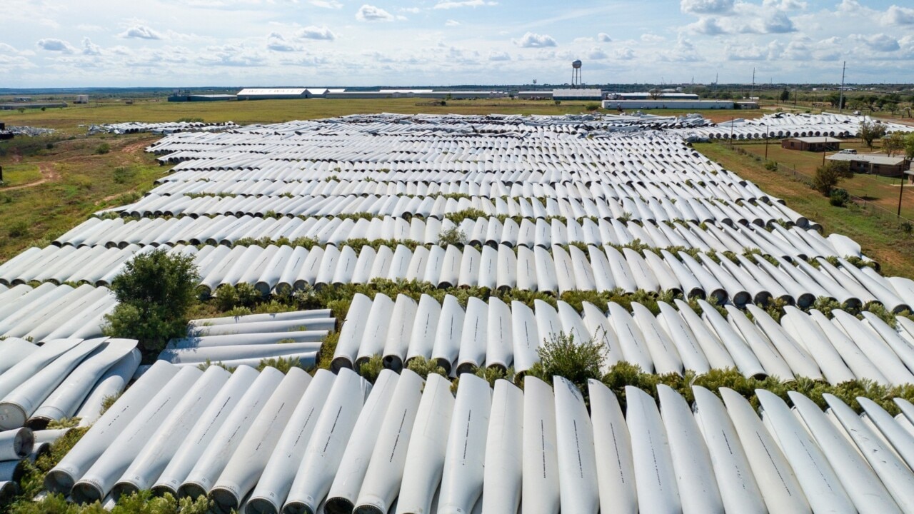 Turbine Graveyards Sprawled Across Texas Sky News Australia   Aed5fa0494a23c3cd9922bd4cf22cf85