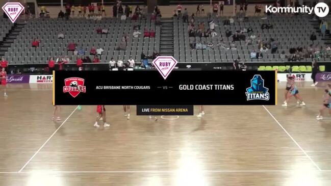 Replay: Netball Queensland Sapphire Series Preliminary Finals—Titans v Cougars (Ruby)