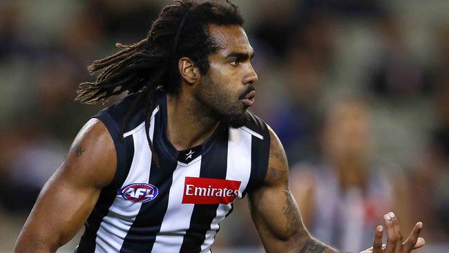 Lumumba was a star for Collingwood. Picture: Michael Klein