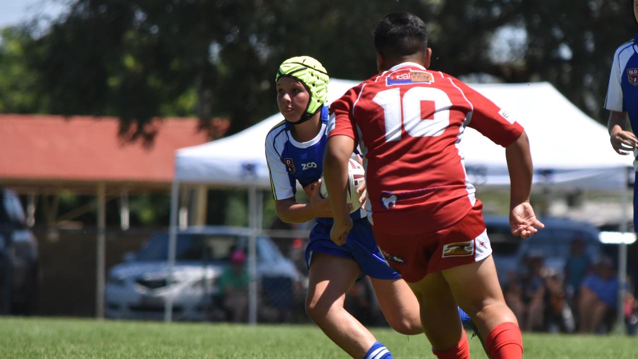 South Burnett v Redcliffe Dolphins U14. Adrian Vowles Cup 2020.
