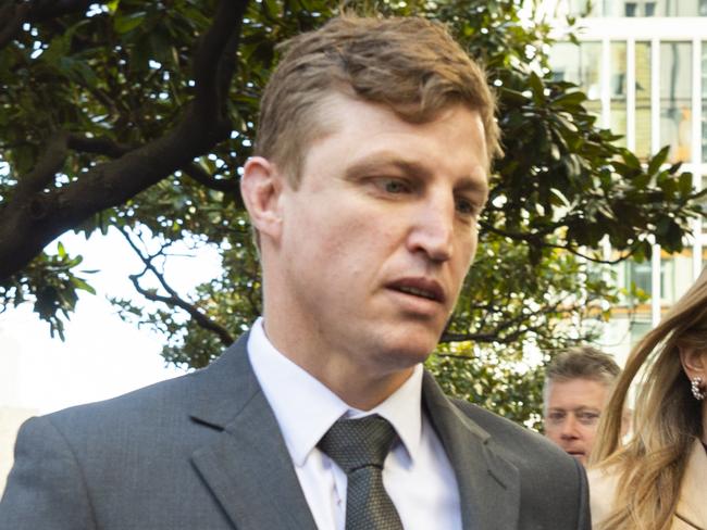 Brett Finch says he left the child abuse messages in an attempt to score drugs. Picture: NewsWire / Monique Harmer