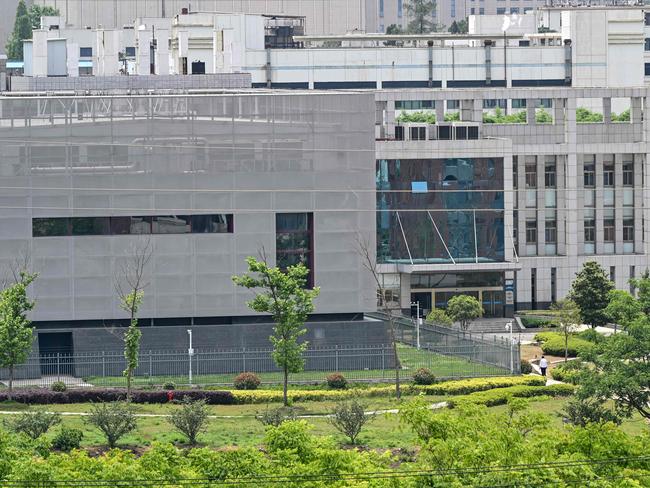 The Wuhan Institute of Virology in Wuhan in China's central Hubei province. Picture: AFP