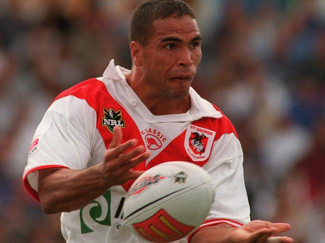 Anthony Mundine started his career as an athlete with the Dragons. Picture: Phil Hillyard