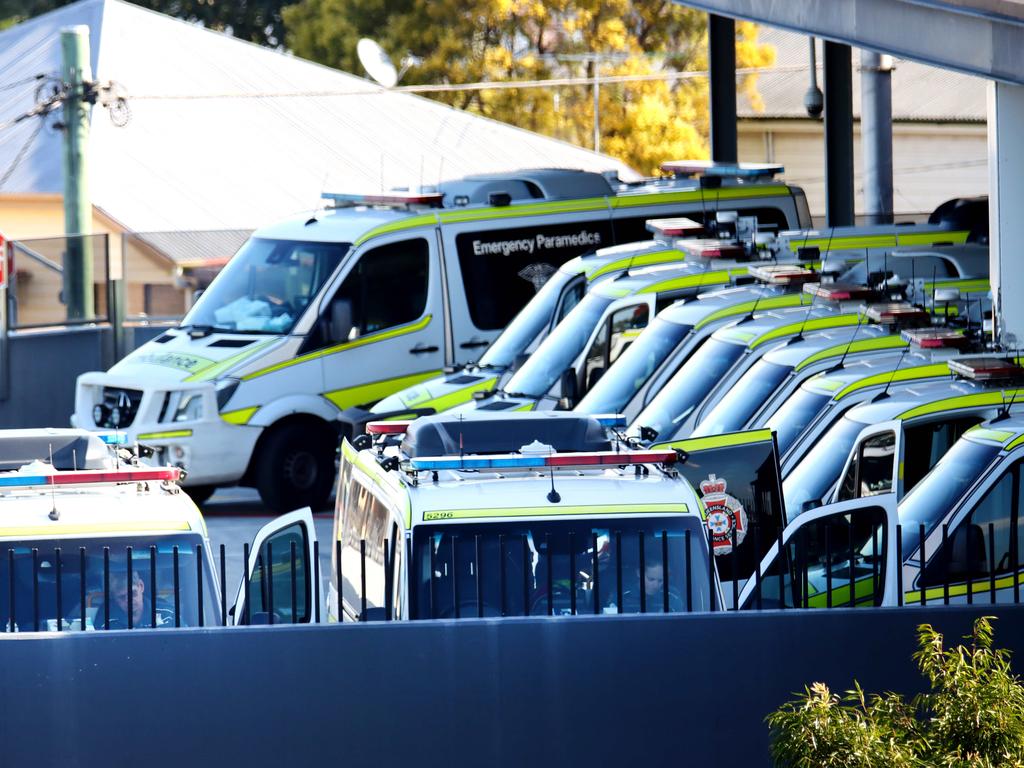 Ambulance ramping at Brisbane’s Princess Alexandra Hospital