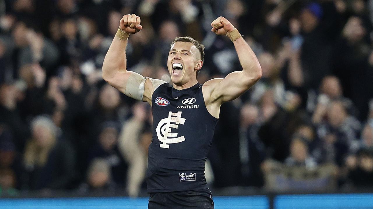 Carlton's Patrick Cripps is one AFL star already taking home about $1m per season. Picture: Phil Hillyard