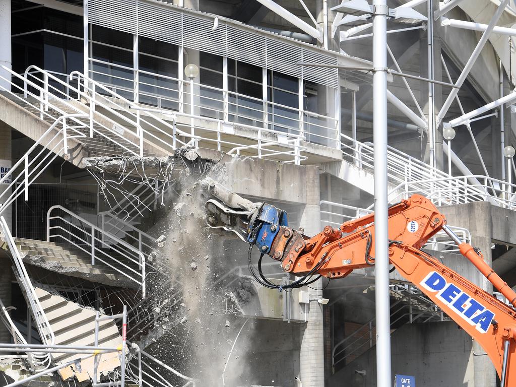 Michael Daley has gone hard in criticising the demolition of Allianz Stadium in Sydney. Picture: AAP Image/Dan Himbrechts 